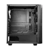 Korpusas CHIEFTEC GS-01B-OP Tower Juodas – grūdintas stiklas, RGB ventiliatoriai, ATX/Micro-ATX, GPU iki 320 mm