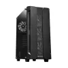 Korpusas CHIEFTEC GS-01B-OP Tower Juodas – grūdintas stiklas, RGB ventiliatoriai, ATX/Micro-ATX, GPU iki 320 mm
