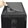 Korpusas CHIEFTEC GS-01B-OP Tower Juodas – grūdintas stiklas, RGB ventiliatoriai, ATX/Micro-ATX, GPU iki 320 mm