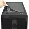 Korpusas CHIEFTEC GS-01B-OP Tower Juodas – grūdintas stiklas, RGB ventiliatoriai, ATX/Micro-ATX, GPU iki 320 mm