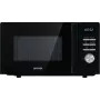 Mikrobangų krosnelė kombinuota Gorenje MO20A4BH – 20 l, 800 W, juoda, 5 galios lygiai