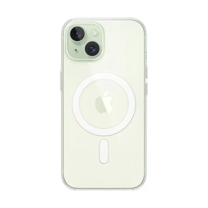 Apple iPhone 15 skaidrus dėklas su MagSafe – Clear Case