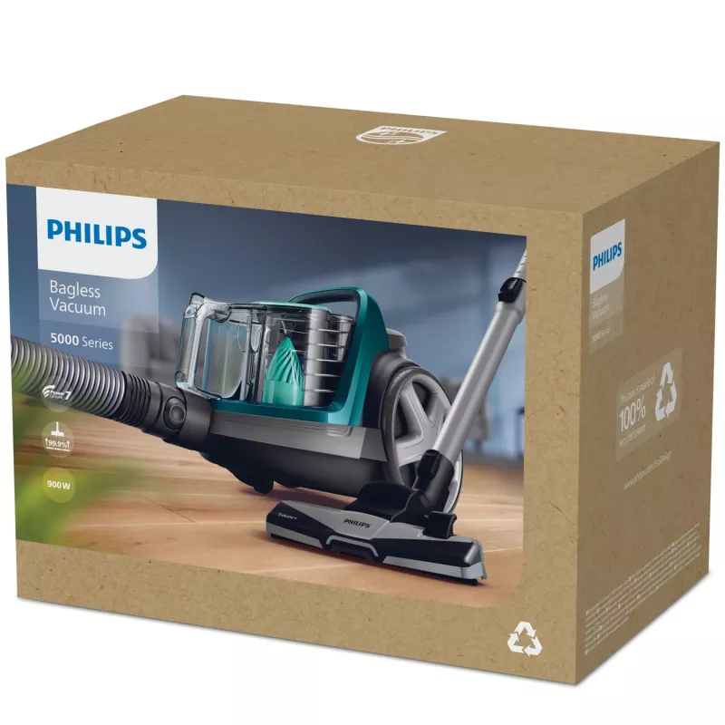 Philips 5000 serijos FC9555/09 cikloninis dulkių siurblys 1,5 L, 900 W, be maišelio