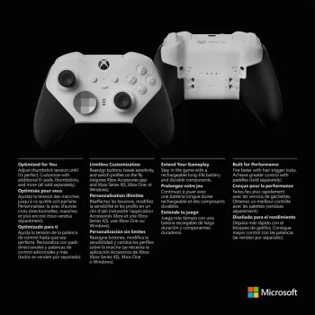 Valdiklis Microsoft Xbox Elite Wireless Series 2 Core Baltas Juodas Bluetooth USB