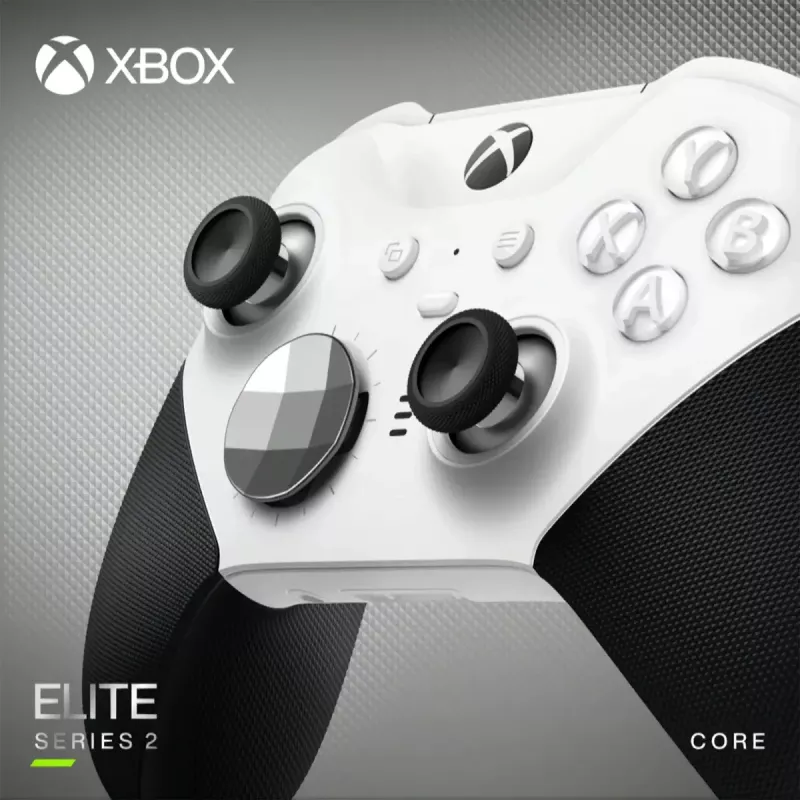 Valdiklis Microsoft Xbox Elite Wireless Series 2 Core Baltas Juodas Bluetooth USB