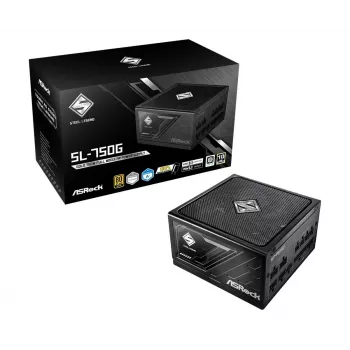 Maitinimo blokas ASROCK SL-1000G Steel Legend 1000 W 20+4 pin ATX 80 PLUS Gold Juoda