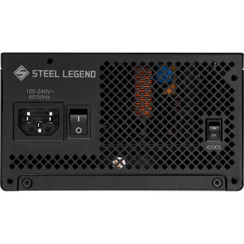 Maitinimo blokas ASROCK SL-1000G Steel Legend 1000 W 20+4 pin ATX 80 PLUS Gold Juoda