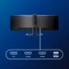 Philips P Line 32:9 SuperWide lenktas LCD monitorius 499P9H/00, 124 cm (48.8 colio), 5120 x 1440 pikselių, UltraWide Dual Quad HD, LCD, 5 ms, juodas