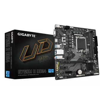 GIGABYTE B760M H DDR4 pagrindinė plokštė