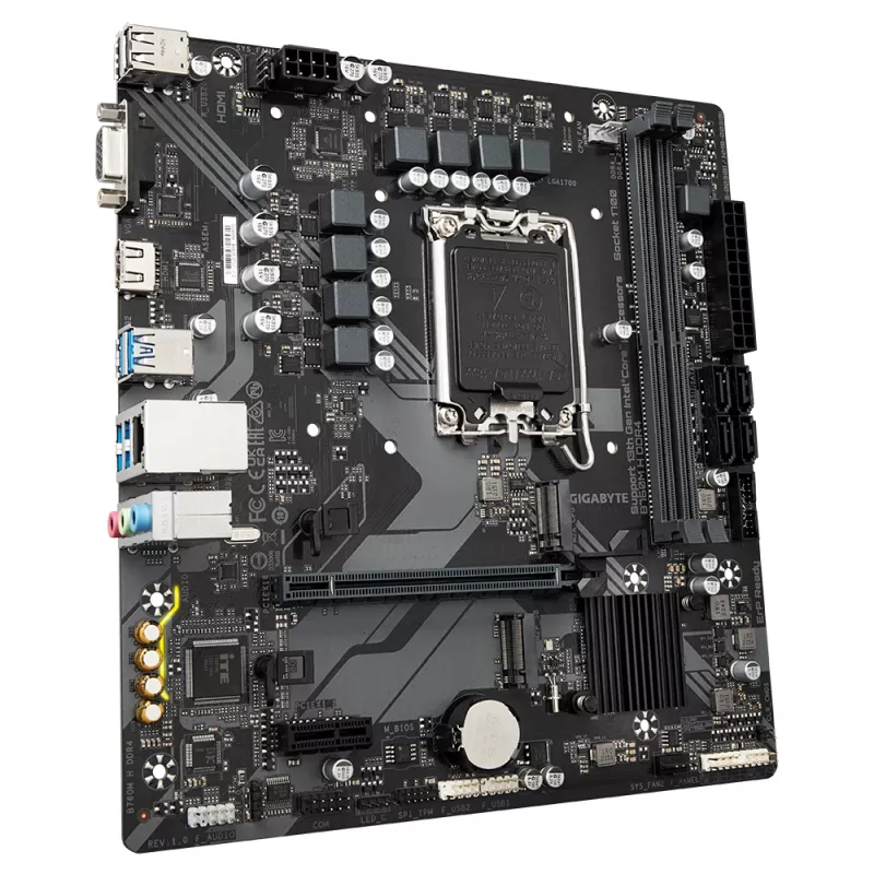 GIGABYTE B760M H DDR4 pagrindinė plokštė