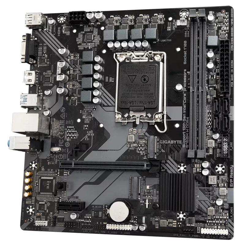 GIGABYTE B760M H DDR4 pagrindinė plokštė