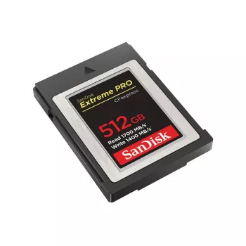 WESTERN DIGITAL SanDisk CF Express Extreme Pro 512GB, 1700MB/s Skaitymas, 1400MB/s Rašymas