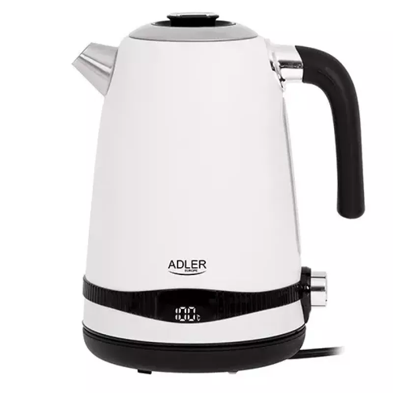 Elektrinis virdulys Adler 1,7 l 2200 W Baltas