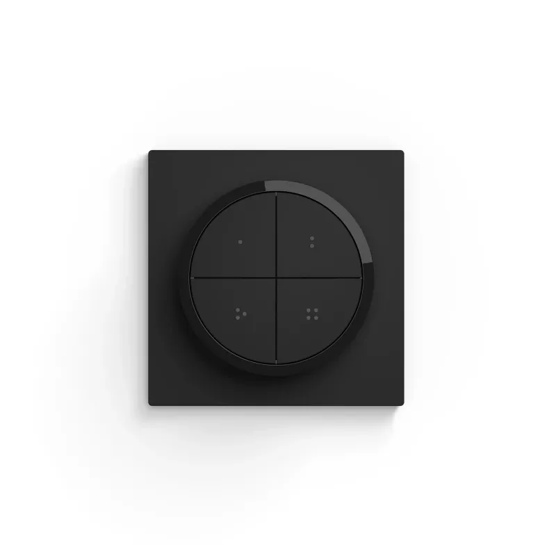 Philips Tap dial switch, belaidis, juodas, laisvai pastatomas/ant sienos, IP20, plastikas