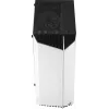 PC korpusas AEROCOOL Bionic Midi Tower White — ATX, grūdintas stiklas, 2x3.5 colio vietos, 6x2.5 colio, 297 mm GPU, mėlyna LED