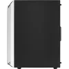 PC korpusas AEROCOOL Bionic Midi Tower White — ATX, grūdintas stiklas, 2x3.5 colio vietos, 6x2.5 colio, 297 mm GPU, mėlyna LED