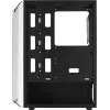 PC korpusas AEROCOOL Bionic Midi Tower White — ATX, grūdintas stiklas, 2x3.5 colio vietos, 6x2.5 colio, 297 mm GPU, mėlyna LED