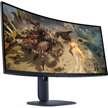 Alienware AW3425DWM monitor 86,4 cm (34 colių) 3440 x 1440 pikselių Wide Quad HD LCD juodas, mėlynas