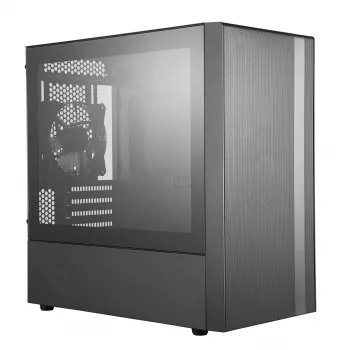 COOLER MASTER MasterBox NR400 Mini Tower Juodas Be ODD