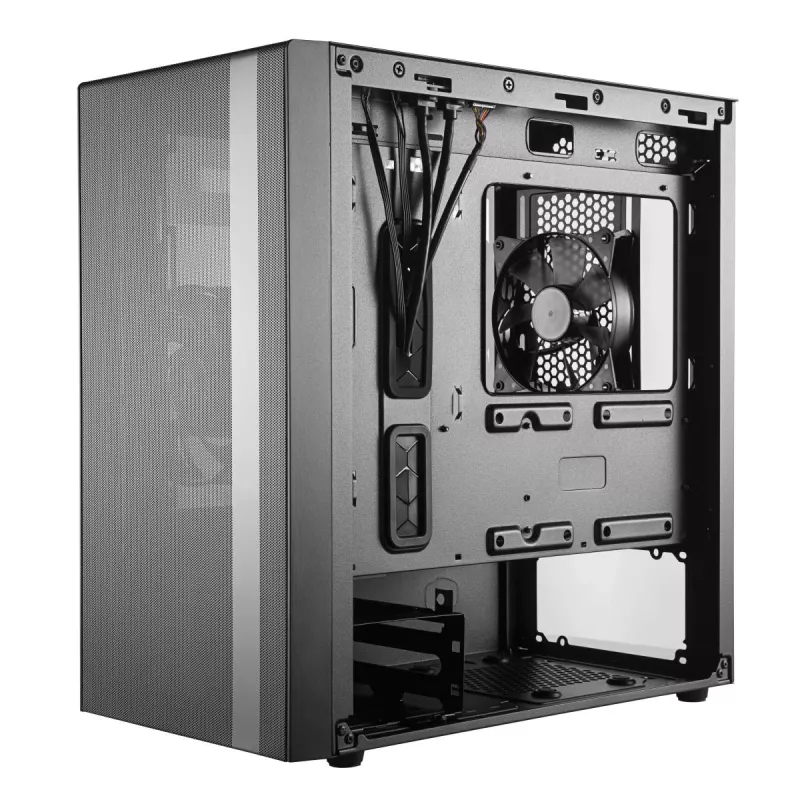 COOLER MASTER MasterBox NR400 Mini Tower Juodas Be ODD