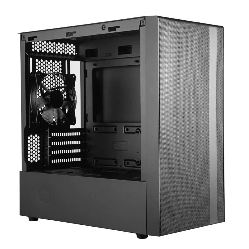 COOLER MASTER MasterBox NR400 Mini Tower Juodas Be ODD