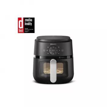 Philips 2000 serijos NA221/00 karšto oro gruzdintuvė Viena 4.2 L 1500 W Juoda, Sidabrinė