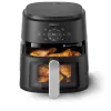 Philips 2000 serijos NA221/00 karšto oro gruzdintuvė Viena 4.2 L 1500 W Juoda, Sidabrinė
