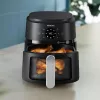 Philips 2000 serijos NA221/00 karšto oro gruzdintuvė Viena 4.2 L 1500 W Juoda, Sidabrinė