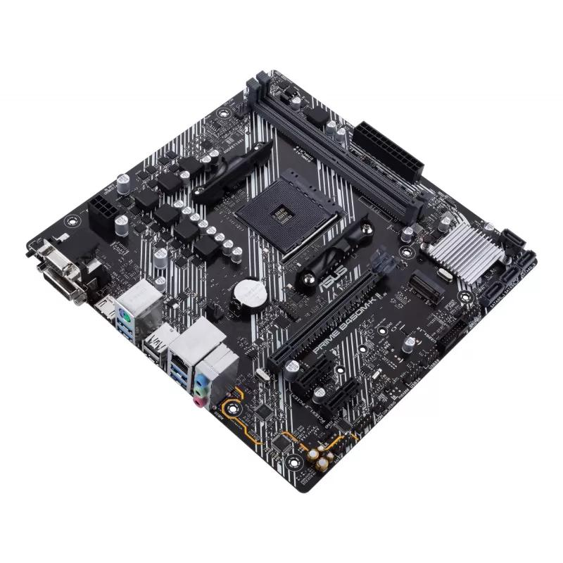 ASUS Prime B450M-K II AMD B450 Socket AM4 micro ATX pagrindinė plokštė