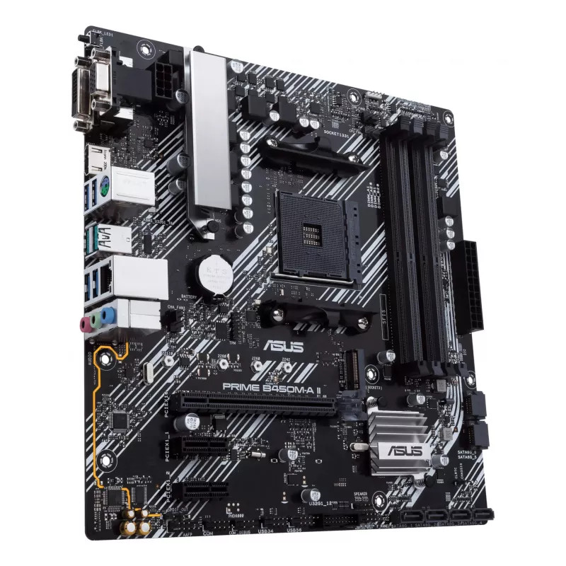 ASUS Prime B450M-K II AMD B450 Socket AM4 micro ATX pagrindinė plokštė