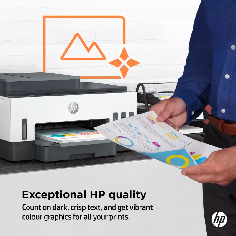 HP Smart Tank 7305 Belaidis Daugiafunkcis Spausdintuvas, Spalvotas, Dvipusis Spausdinimas; Kopijavimas, Skenavimas