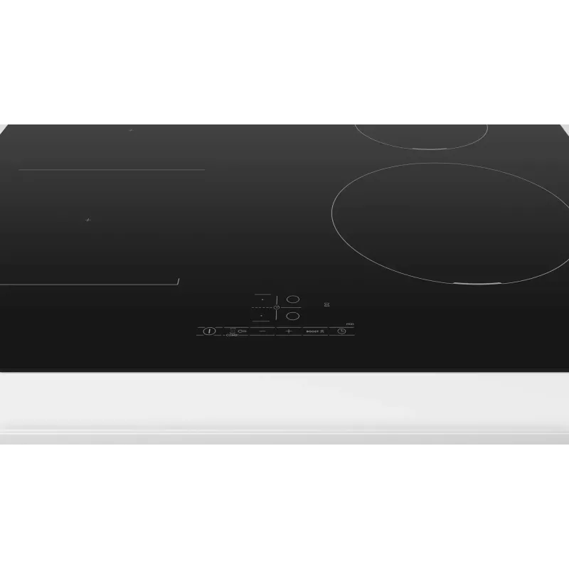 Bosch Serie 4 PWP611BB5E indukcinė kaitlentė, juoda, įmontuojama, 60 cm, 4 zonos