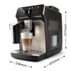 Philips 5500 serijos EP5547/90 kavos aparatas, visiškai automatinis espreso aparatas, 1,8 L