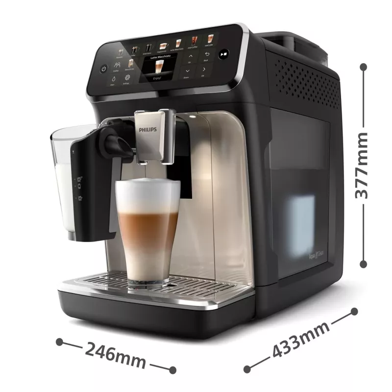 Philips 5500 serijos EP5547/90 kavos aparatas, visiškai automatinis espreso aparatas, 1,8 L