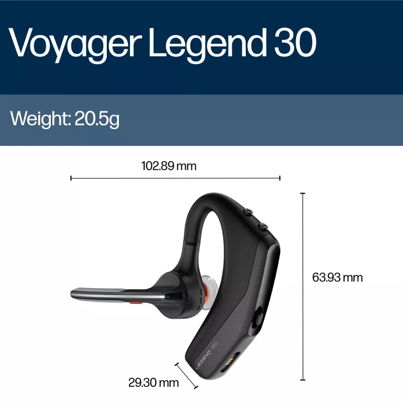 Ausinė HP Poly Voyager Legend 30