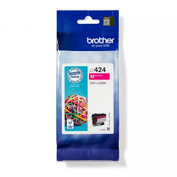 Brother LC-424M originalus rašalo kasetė, 1 vnt., purpurinė (magenta)
