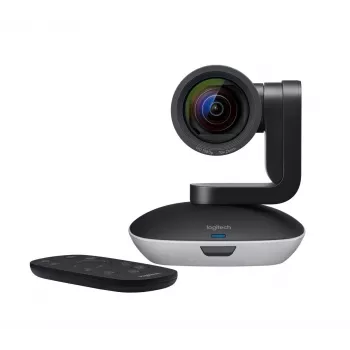 LOGITECH PTZ Pro 2 HD 1080p vaizdo kamera su patobulintu pasukimu, pakreipimu ir priartinimu