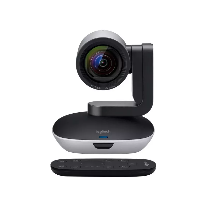 LOGITECH PTZ Pro 2 HD 1080p vaizdo kamera su patobulintu pasukimu, pakreipimu ir priartinimu