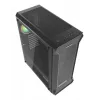 GENESIS Irid 505 ARGB Midi bokštas juodas, permatomas