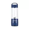 Sportinis blenderis NUTRIBULLET Portable 0,475 L, maitinamas baterija, nerūdijančio plieno peiliai, Tritan dubuo, tamsiai mėlynas