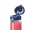 Sportinis blenderis NUTRIBULLET Portable 0,475 L, maitinamas baterija, nerūdijančio plieno peiliai, Tritan dubuo, tamsiai mėlynas
