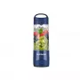 Sportinis blenderis NUTRIBULLET Portable 0,475 L, maitinamas baterija, nerūdijančio plieno peiliai, Tritan dubuo, tamsiai mėlynas