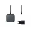 Samsung EP-P2400 pilkas belaidis greitasis USB kroviklis išmaniesiems telefonams, 15 W, patalpoms