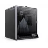 3D spausdintuvas Creality K1 Max — konstrukcijos tūris 300×300×300 mm, sluoksnio storis 0.10–0.35 mm, lietimui jautrus valdymas, juodas