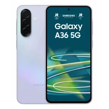 Samsung Galaxy A36 5G 17 cm (6.7 colio) Dual SIM Android 15 USB Type-C 8 GB 256 GB 5000 mAh Levandinė