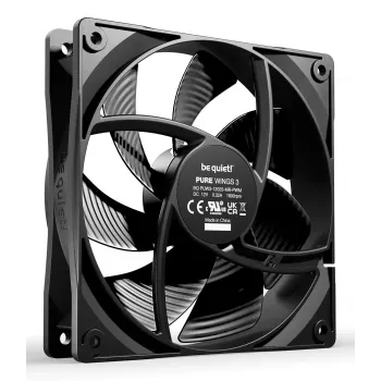 be quiet Pure Wings 3 120mm PWM ventiliatorius korpusui 12 cm juodas 1 vnt