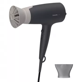 Plaukų džiovintuvas Philips 3000 serijos BHD351/10 — 2100 W, joninis, 6 šilumos/6 greičio, šalto oro pūtimas, koncentratoriaus antgalis