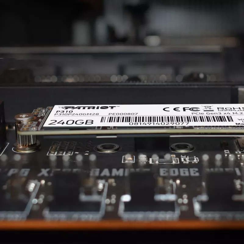 PATRIOT MEMORY SSD 240GB P310 (PCI-E 3.0 x4, NVMe 1.3, M.2 2280)