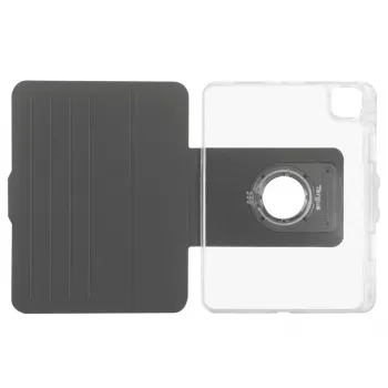 Targus THZ953GL VersaVu Clear Case planšetinio kompiuterio dėklas-knyga 27,9 cm (11 colių), skirtas iPad Air 11 / 10,9 ir iPad Pro 11, PC/TPU, permatomas
