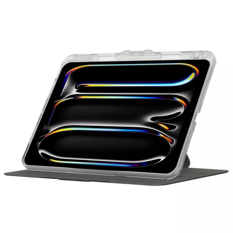 Targus THZ953GL VersaVu Clear Case planšetinio kompiuterio dėklas-knyga 27,9 cm (11 colių), skirtas iPad Air 11 / 10,9 ir iPad Pro 11, PC/TPU, permatomas
